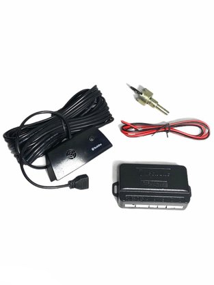 Sensor de Estacionamento 4 Pontos Preto Brilho Universal TECH ONE