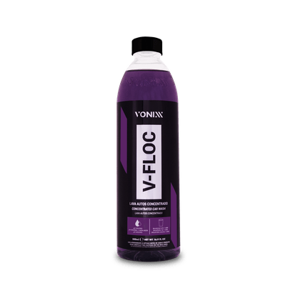 Shampoo Automotivo Super Concentrado V-FLOC 500ml - VONIXX