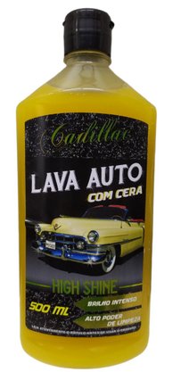 Shampoo Lava Auto Com Cera High Shine 500ml CADILLAC