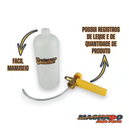 Snow Foam Canhão De Espuma Bico Amarelo Gicle 1,3 1litro