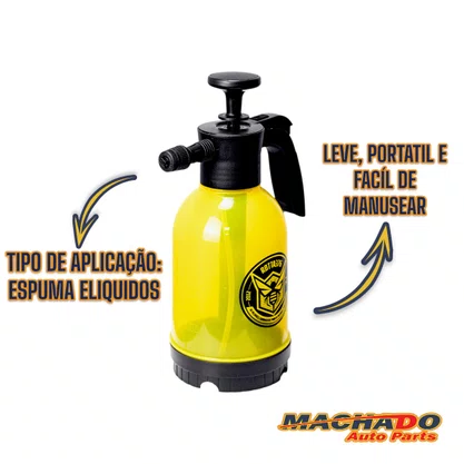 Snow Foam Manual e Pulverizador Espuma e Liquido 2L