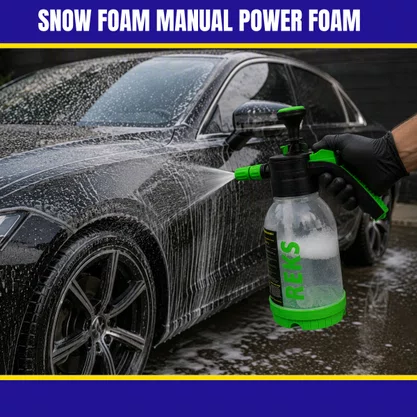 Snow Foam Manual e Pulverizador Power Foam