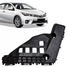 Suporte Guia Parachoque Dianteiro Corolla 2014 a 2017 Esquerdo Motorista