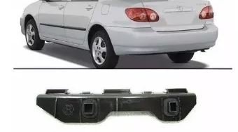 Suporte Guia Parachoque Traseiro Corolla 2003 a 2008 Direito Caroneiro