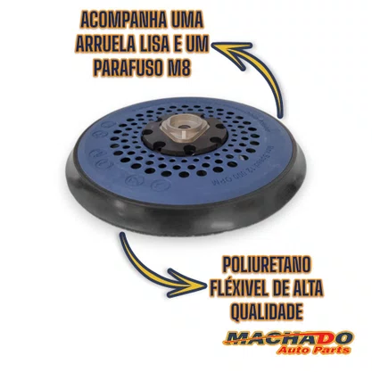Suporte Ventilado Roto Orbital Rosca M8 5" VONIXX