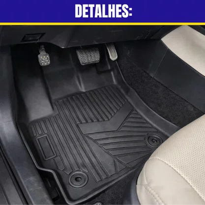 Tapete Tipo Bandeja 4P Asaptavel Corolla Sedan 2020...5PC