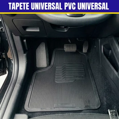 Tapete Universal PVC Universal (Preto) SW