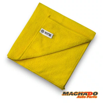 Toalha De Microfibra Amarela 310 GSM 40X40