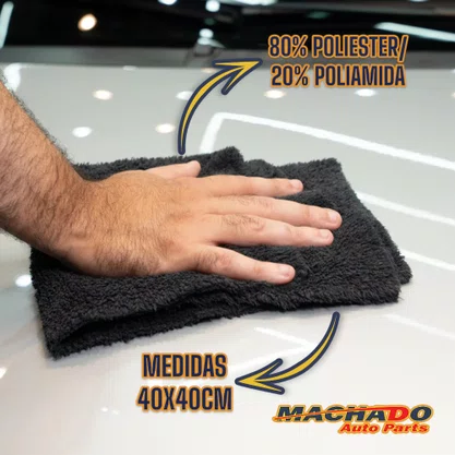 Toalha De Microfibra Felpuda - VONIXX