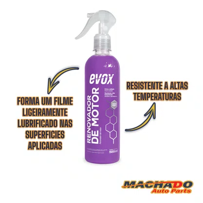Verniz Renovador de Motor Spray 500ML EVOX