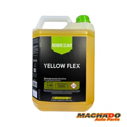Yellow Flex Desengraxante Alcalino 5L NOBRECAR