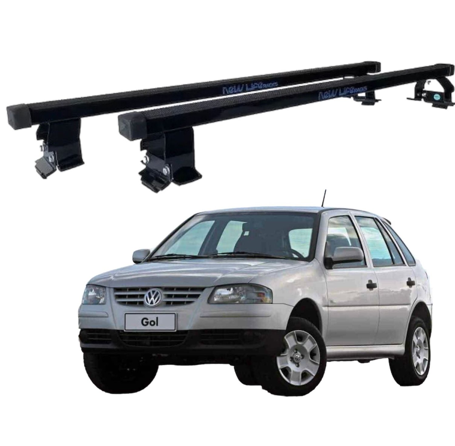 Rack de Teto NEW LIFE VW GOL até 1994 - Top Rack