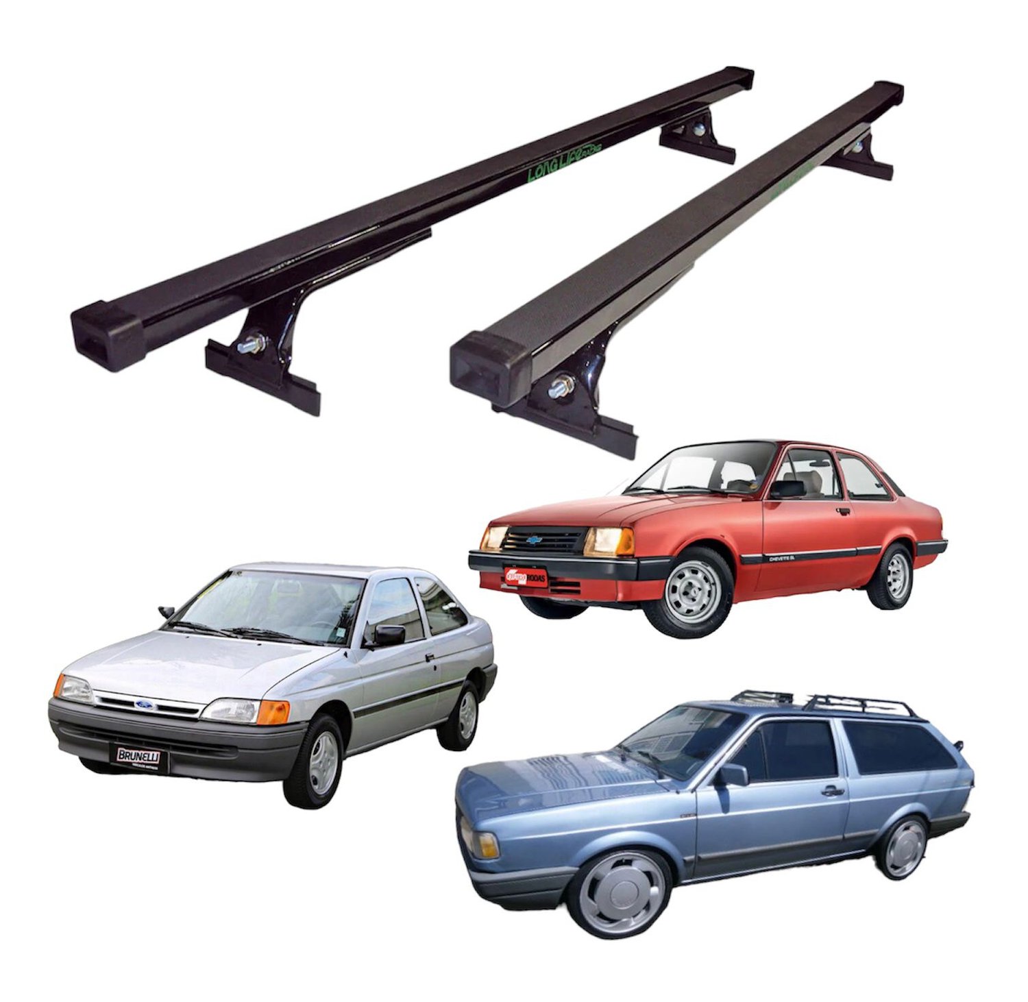 Rack de Teto NEW LIFE VW GOL até 1994 - Top Rack