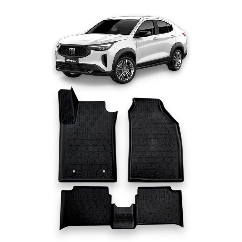 Tapete Tipo Bandeja 4P Adaptavel Fastback 2022 a 2025 5PC