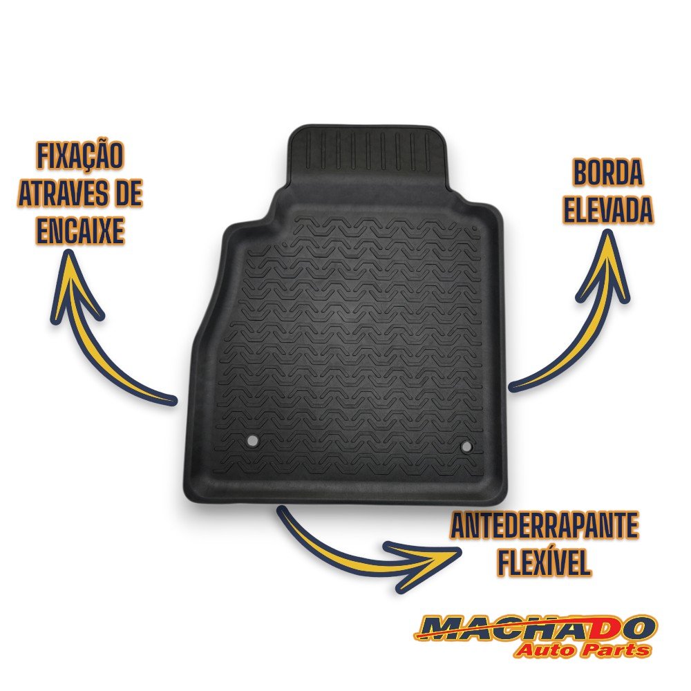 Tapete Tipo Bandeja 4P Adaptavel Kicks 2016 a 2025 5PC