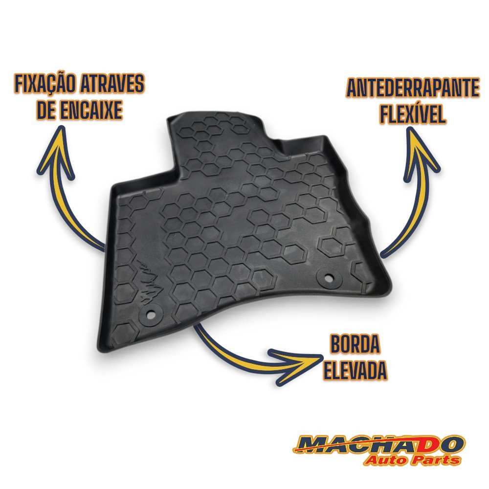Tapete Tipo Bandeja 4P Adaptavel Rampage 2024 a 2025 5PC