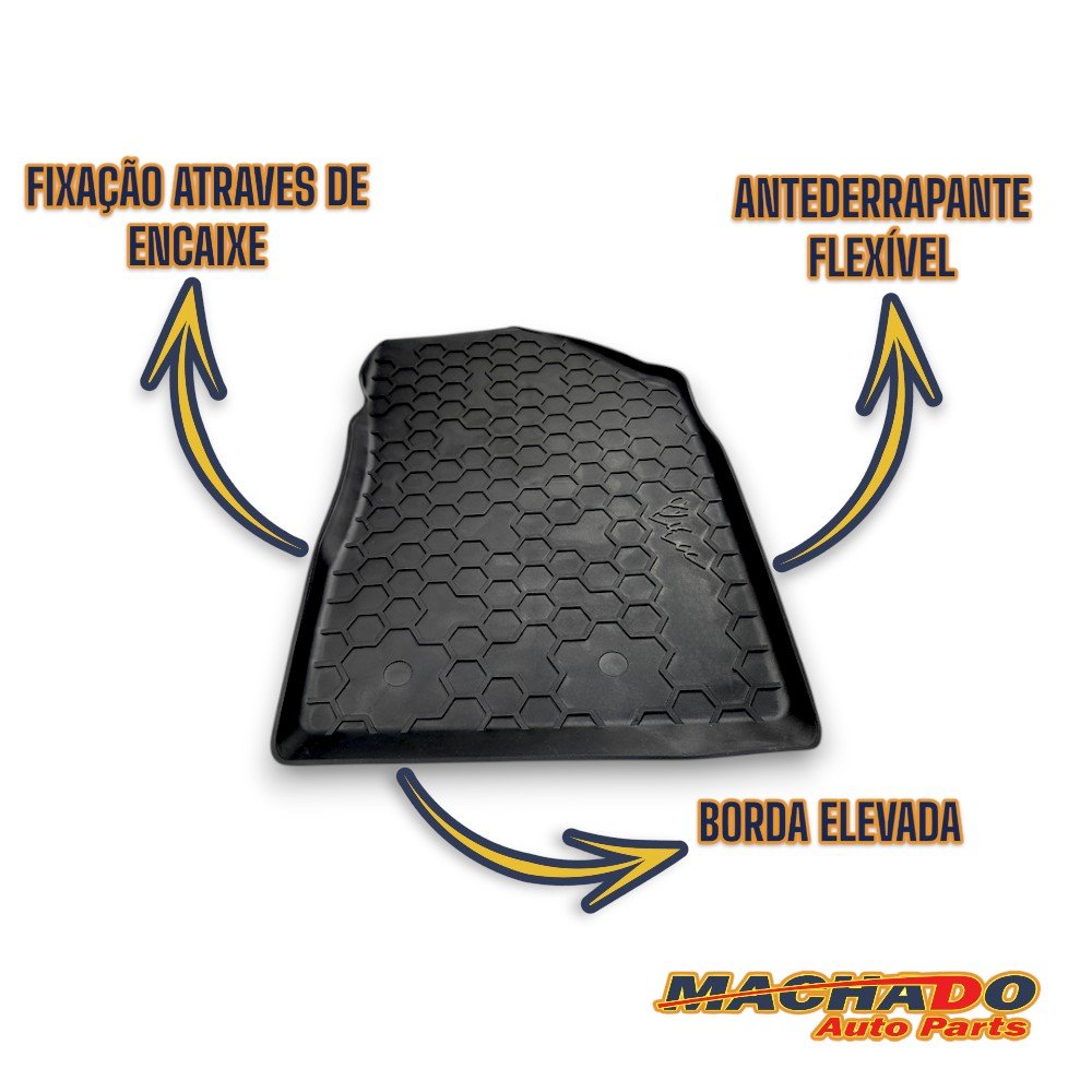 Tapete Tipo Bandeja 4P Adaptavel Toro 2016 a 2025 5PC