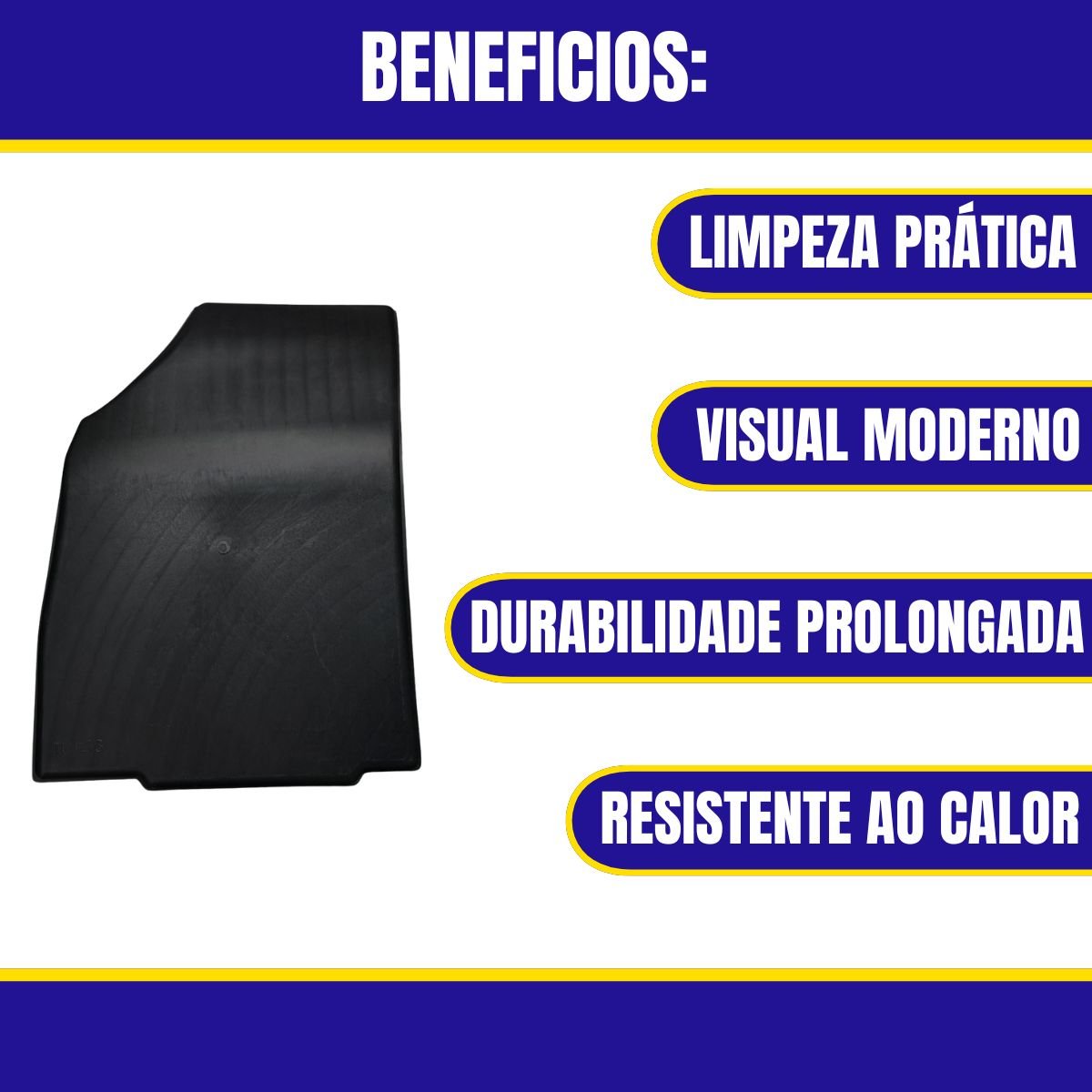 Tapete Tipo Bandeja 4P Adaptavel Tracker 2021...5PC