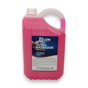 Aditivo De Radiador Pronto Uso Rosa 5 Litros