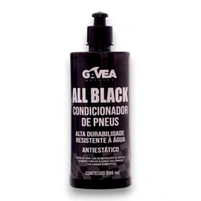 All Black Revitalizador acetinado para pneus e borrachas 500ml GAVEA