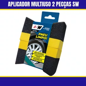 Aplicador Multiuso (Aplicador De Pretinho e Silicone) Com 2 Pecas SW