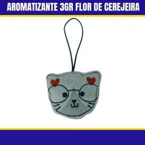 Aromatizante 3GR Gata Cinza Flor De Cerejeira REDCAR