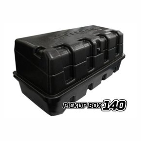 Bagageiro Maleiro Caçamba Pick Motobul 140 Litros 50kg Preto MOTOBUL