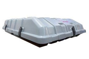 Bagageiro Maleiro de Teto Motobul 550 Litros 50kg Cinza Off Road MOTOBUL