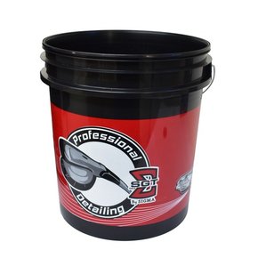 Balde Preto 18L para Lavagem Automotiva SIGMA
