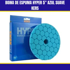 Boina De Espuma HYPER 5" Azul Suave Kers