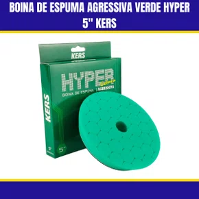 Boina De Espumna Hyper 5" Verde Agresiva KERS