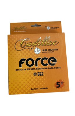 Boina Espuma Force Corte Laranja 5,5 Polegadas CADILLAC