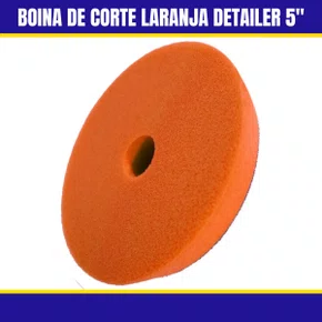 Boina Espuma De Laranja Corte 5 Polegadas