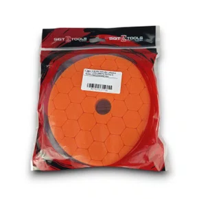 Boina Espuma Laranja Hexagonal Refino 5 polegadas SIGMA