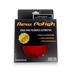 Boina Espuma Super Fine Vermelha 6 Polegadas