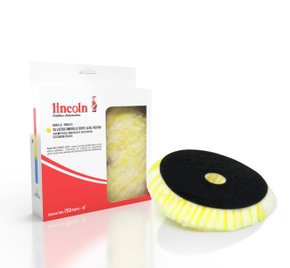 Boina Lã Pirulito Corte Leve (Listra Amarela) Sem Interface 6 Polegadas LINCOLN