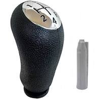 Manopla Bola De Cambio Logan Sandero Apos 2007  Megane 06/13  Duster Apos 2011 Com Cromado