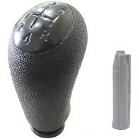 Manopla Bola De Cambio Logan Sandero Apos 2007  Megane 06/13  Duster Apos2011 Cor Preta