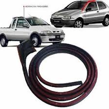 Borracha Pingadeira Porta Palio Strada 2P 2004 a 2014 Sem Grampos Colada Direito