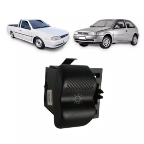 Botão Interruptor de Farol Gol Parati Saveiro Bola 1995 a 1999 Sem Reostato 