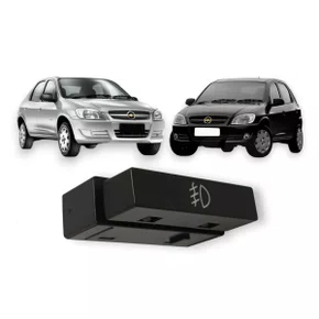 Botão Interruptor Farol de Milha Celta Prisma 2011 a 2015