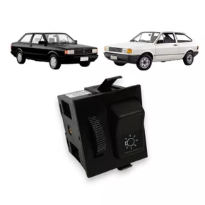 Botão Interruptor Farol Gol Parati Saveiro Quadrado CL 1984 a 1995 Modelo Original 