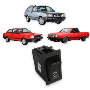 Botão Interruptor Farolete Gol Parati Voyage Saveiro CL G1 1988 a 1995 Modelo Original