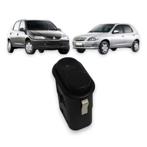 Botão Interruptor Vidro Elétrico Celta 2006 a 2006 Simples  