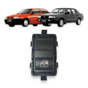 Botão Interruptor Vidro Elétrico Gol Parati Voyage Saveiro Santana Simples Sem Moldura 
