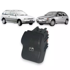 Botão Interruptor Vidro Elétrico Gol Saveiro Parati Bola Simples 
