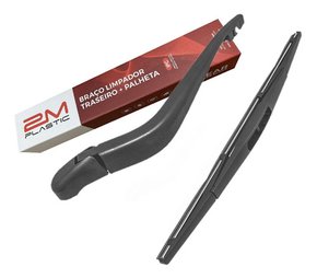 Braço Limpador Traseiro Honda Fit 2009 a 2014 Com Palheta