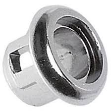 Bucha Maçaneta Ext. Porta Meio/ Porta Malas Cromado Kombi Clipper 1973 a 1997