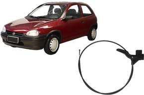 Cabo De Capô Com Alavanca Corsa Hatch Sedan 1994 a 2002 e Classic 2003 a 2010 
