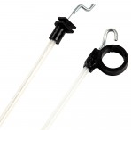 Cabo De Porta Fechadura Gol G3 G4 2P 2000 a 2014 Dianteiro Direito Caroneiro